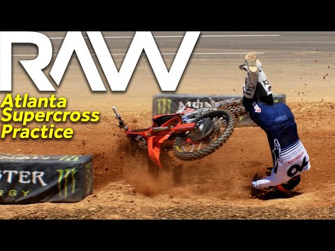 Atlanta Supercross Practice RAW - Motocross Action Magazine