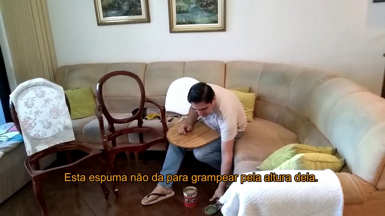 Reformar Assento e Encosto de Cadeira - Dicas do papai e da vovó.