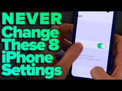 8 iPhone Settings You Should NEVER Change