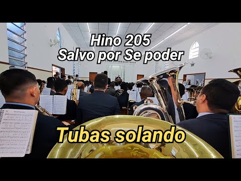 Hino 205 Salvo por Seu poder - TUBAS SOLANDO