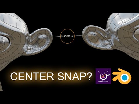 Blender Tip 003 : Center Polygon Snap