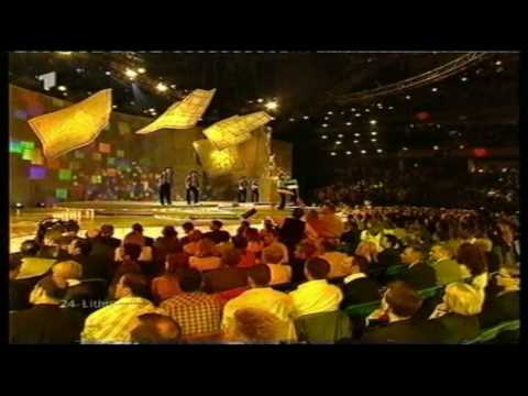 Eurovision 2002 24 Lithuania *Aivaras* *Happy You* 16:9 HQ