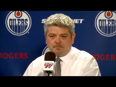 ARCHIVE | Todd McLellan Pre-Game vs. Sabres