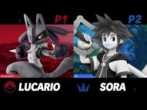 Mlarcin (Lucario, Kirby) vs Air Gordon (Falco, Sora) - Winners Quarters - Garden Brawl HDR