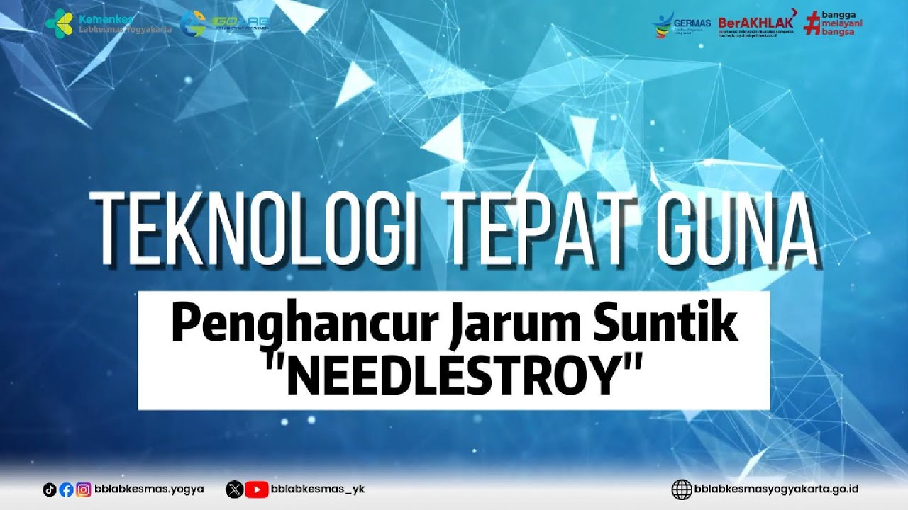 TTG Penghancur Jarum Suntik "NEEDLESTROY"