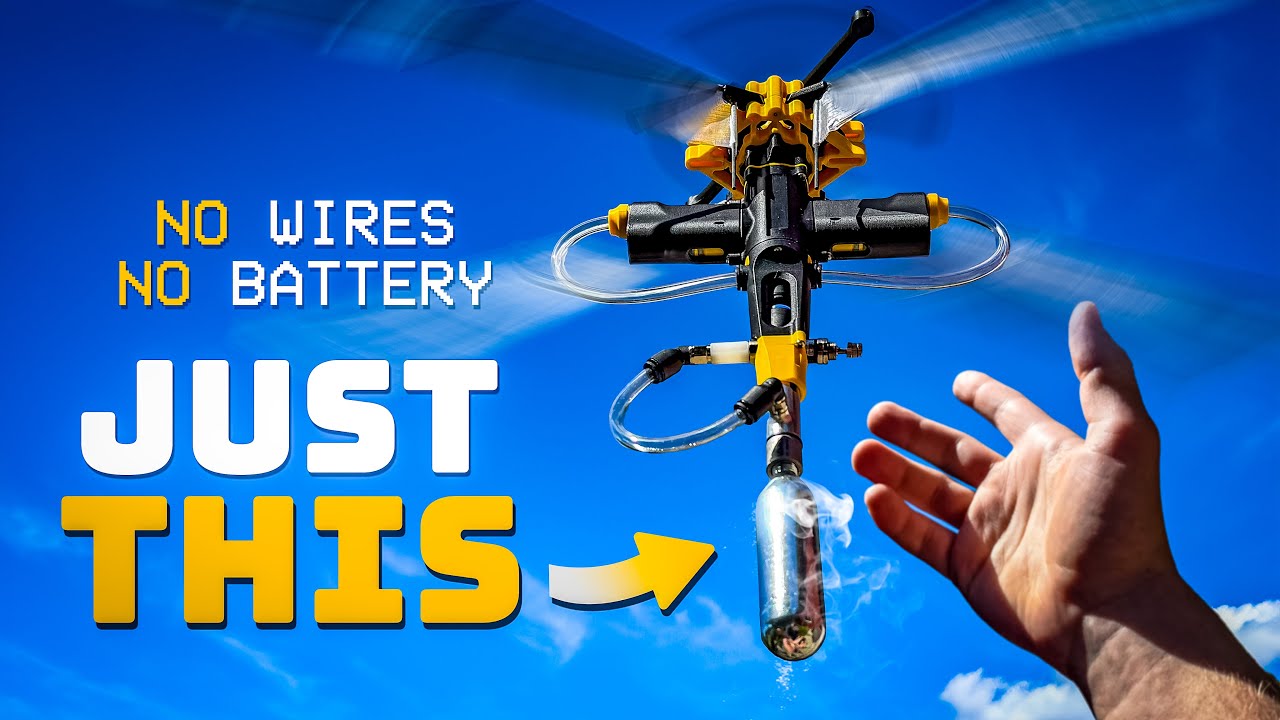 I Tried to Build a Flying Machine With Just CO2
