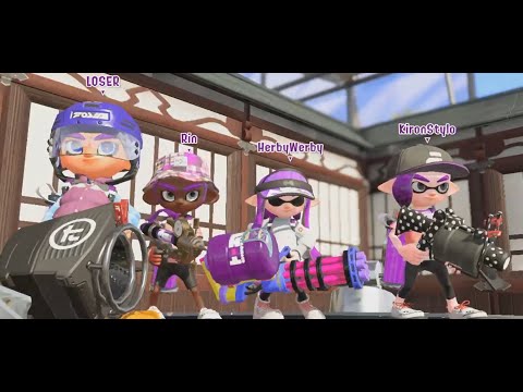 [Splatoon 2] WIPEOUT PUNKS scrim(Last Match)