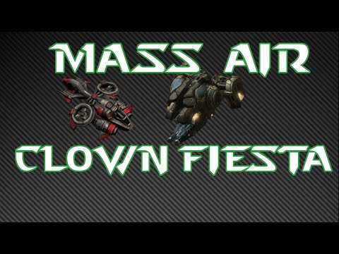 Miszu vs Stephano. Mass air vs Zerg = clown fiesta.