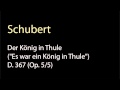 Schubert - D. 367 (Op. 5-5) Der König in Thule.wmv ...