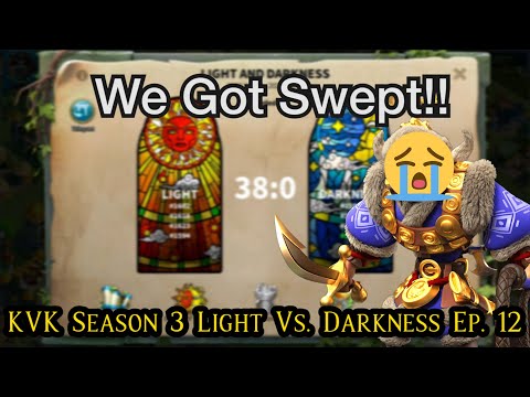KVK Is Over! We Got Swept! KD1611 KVK S3 Light & Darkness Ep. 12 | Rise of Kingdoms