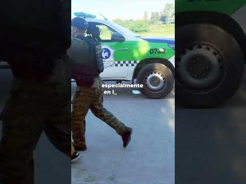 La policía realiza fuerte operativo 110 personas demoradas