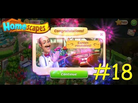 Homescapes Story Garden Day 6 Gameplay Walkthrough