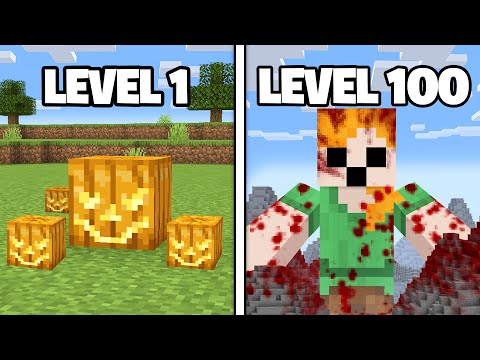 Testing 100 Minecraft Scary Builds in 24 Hours