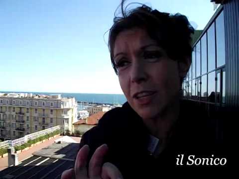 Sanremo 2014   Marzia Forni inviata di Radio Ticino Pavia