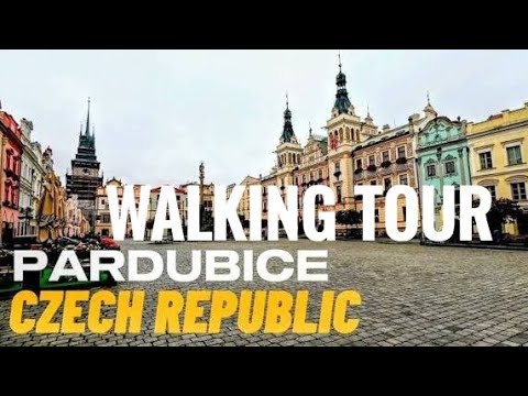 Walking Tour in PARDUBICE / Czech Republic 🇨🇿