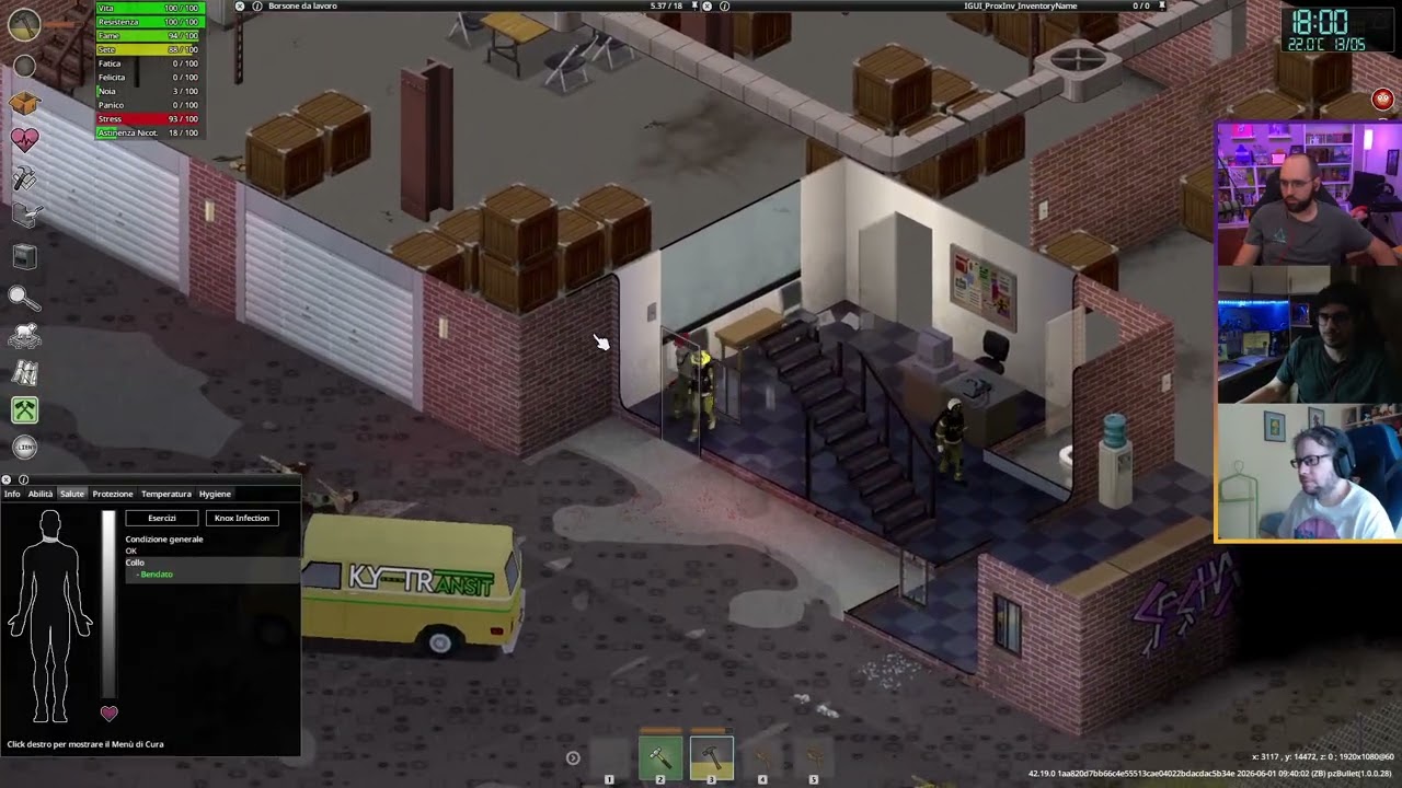 Non abbiamo ancora un nostro posto | Project Zomboid [ !instant - !mangayo - !giveaway ]