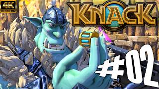 KNACK 1 – Longplay Part 2 – Full Game – No Commentary 4k [PS4 – Playthrough]