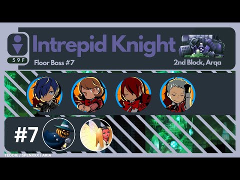 Intrepid Knight Persona 3 Portable Maniac 59th Floor Boss