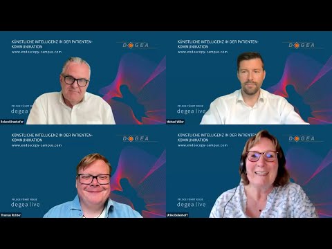 degea live – Künstliche Intelligenz in der Patientenkommunikation