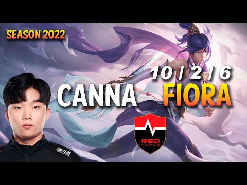 NS Canna FIORA vs AATROX Top - KR Ranked