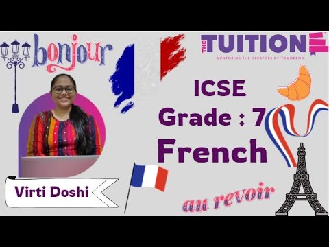ICSE - Grade VII - French Demo