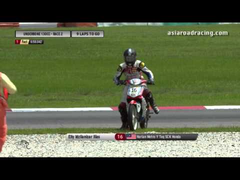 2015 ARRC Sepang: Underbone 130cc Race 2 Highlights