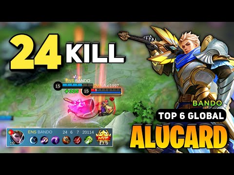 Alucard Best Build 2023 [ Alucard Gameplay Top Global ] By BANDO - Mobile Legends