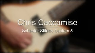 Video thumbnail for Chris's Schecter Stiletto Custom 5 by The Bass Channel