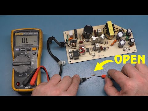 13" Tatung VS-14439 (Neotec) Arcade Monitor Repair - DEAD - One Little Resistor Killed It?
