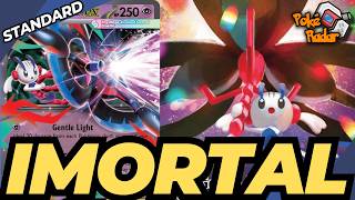 Um básico com 500 de vida é MALUQUICE | Gameplay Pokémon TCG Live