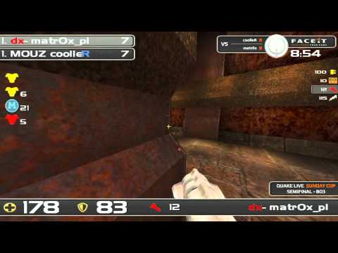 FACEIT - QUAKE LIVE SPRING SEASON CUP 1 (SEMI FINAL: matr0x vs. coolleR)