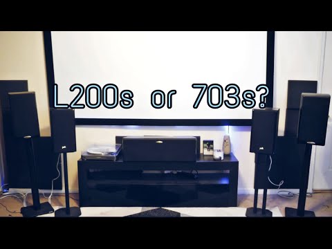 Polk Audio legend L200s Vs LSim 703s Music Test | Battle of the Bookshelves