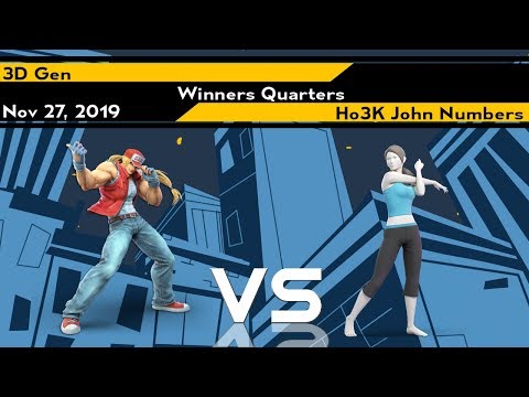 [Smash Ultimate] Xeno 189 (W.Quarters) - 3D Gen vs Ho3K John Numbers