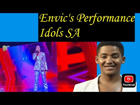 Idols SA Envic closed the show with that amazing performance