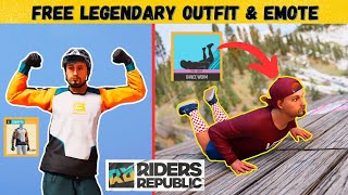 FREE Legendary Mass Race OUTFIT & Emote | Riders Republic |