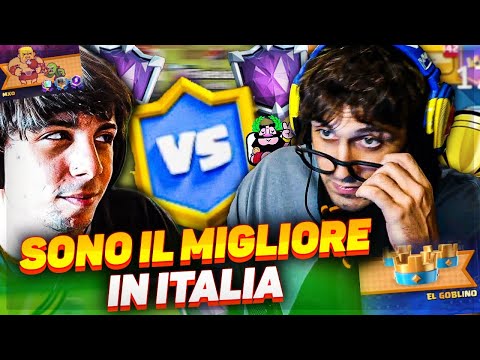 BLUR VS MANUUXO ! LA MIGLIOR PARTITA di UN ITALIANO su CLASH ROYALE ?!