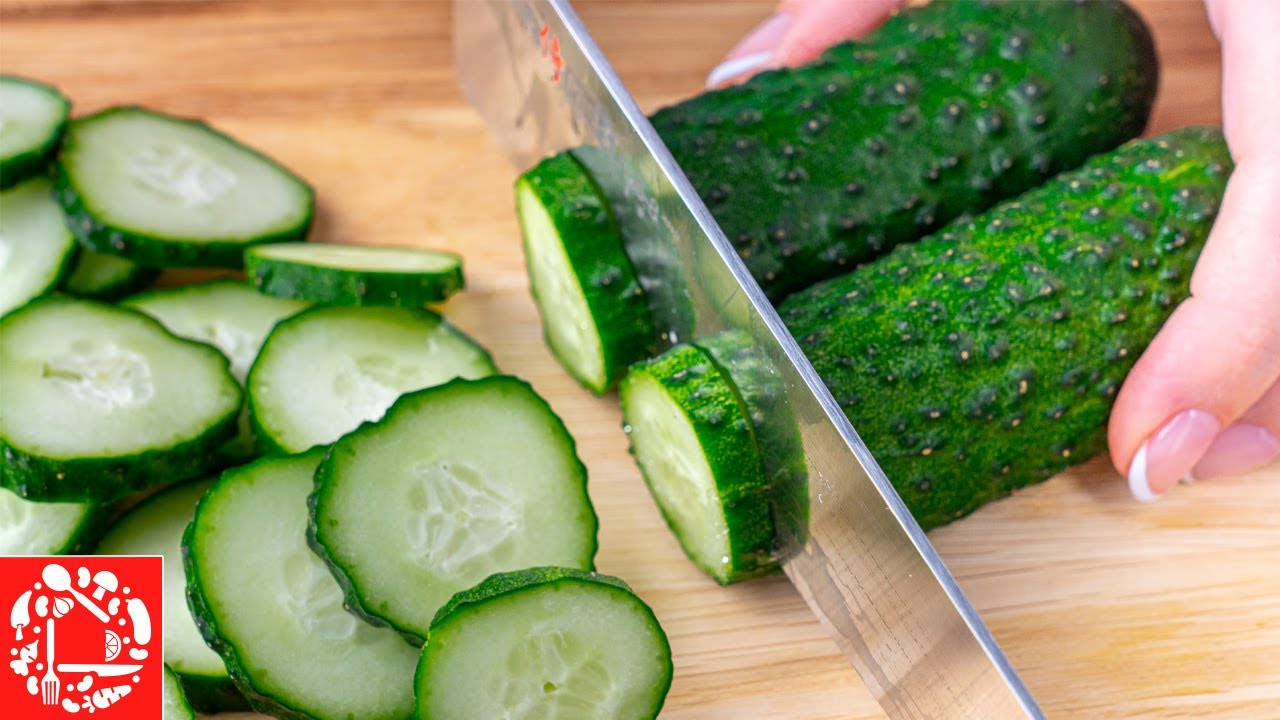 Сразу 5 салатов из огурцов. Один вкуснее другого!