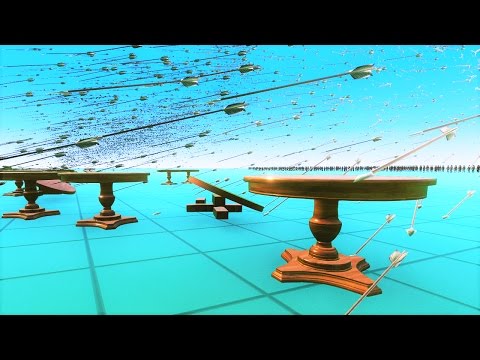 60000 Tables vs 300 Archers Ultimate Epic Battle Simulator