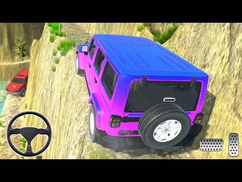 Jeep Driving Simulator Prado hill Drive - SUV Simulator 2020 - Jeep Driving Games - Android GamePlay