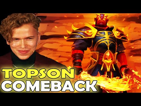 Topson Ember Spirit COMEBACK vs Pro SF User MID DOTA 2