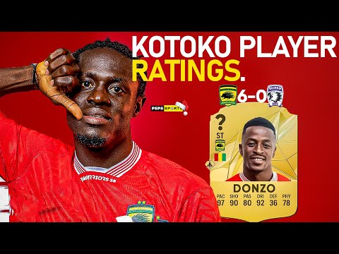 FABULOUS SIX 2 🔥 FANTASTIC DONZO 👏  SUPER AMIDU AQUAH 🤠 ASANTE KOTOKO 🇦🇹 PLAYER RATINGS