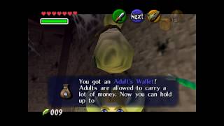 How to hold more than 99 Rupees at a time - Zelda: Ocarina of Time