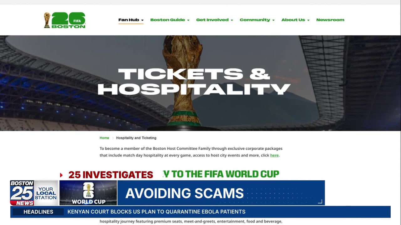 World Cup 2026 scams warning FBI cybersecurity investigation report