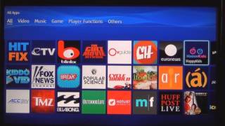 Sony BDPS3500 Blu-ray Player Apps Overview