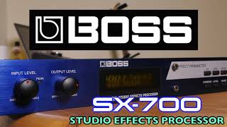 Video thumbnail for Boss SX 700 STEREO Demo by Clifton Wright