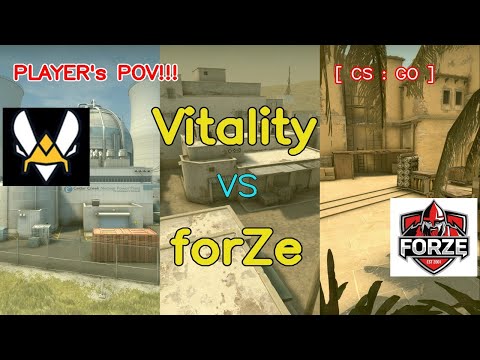 Vitality vs forZe Highlights /  at PGL Major Antwerp 2022 Challengers Stage