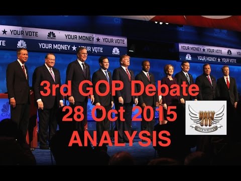 3rd GOP Debate Analysis In.The.News. (HJRR)