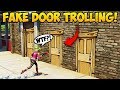 NEW *FAKE DOOR* TROLL! - Fortnite Funny Fails and WTF Moments! #295