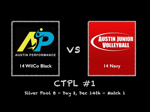 CTPL #1 - AP 14 WilCo Black vs AJV 14 Navy - 2025-12-14, Day 2 Match 1