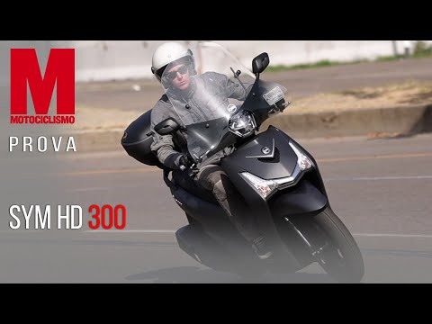 TEST | SYM HD 300: SYM's high-wheel scooter